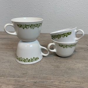 VTG CORELLE By Corning "Spring Blossom/Crazy Daisy" Mug, cups